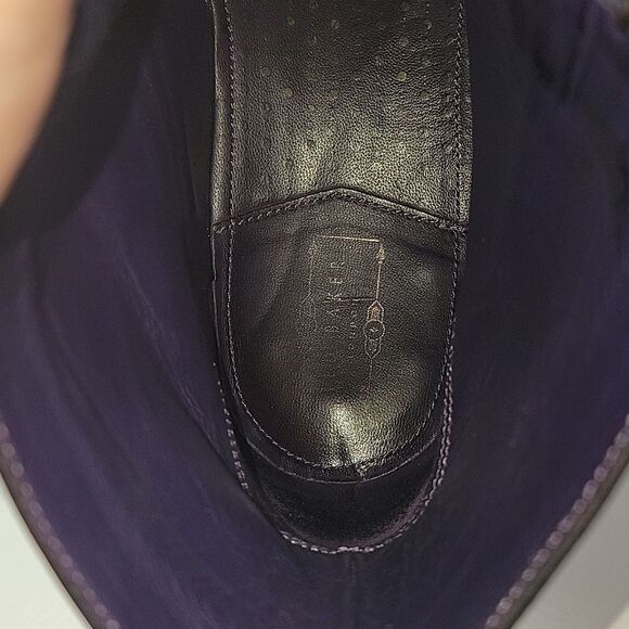 Ted Baker Derby Brogue Black Leather Men's Boots - Picture 11 of 14